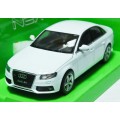Audi A4 2008 white 1/24 Welly NEW+boxed  #2097 instant wheels