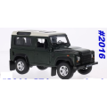 Land Rover Defender SWB 1992 green 1/24 Welly NEW+boxed #2016 instant wheels
