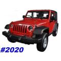 Jeep Wrangler Rubicon 2007 red 1/24 Welly NEW+boxed  #2020 instant wheels