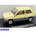 Fiat Panda 30 1980 cream+beige 1/24 IXO NEW+boxed  #2046 instant wheels