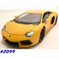 Lamborghini Aventador LP700-4 2011 yellow  1/24 Welly NEW+boxed  #2099 instant wheels