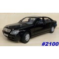 Mercedes Benz S-Class S500 (W222) 2013 black 1/24 Welly NEW+boxed  #2100 instant wheels