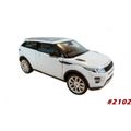 Land Rover Range Rover EVOQUE 2011 white 1/24 Welly NEW+boxed  #2102 instant wheels