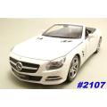 Mercedes-Benz SL 500 Cabriolet (R231) 2012 1/24 Welly NEW+boxed  #2107 instant wheels