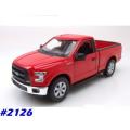 Ford F-150 Pick-Up 2015 red 1/24 Welly NEW+boxed  #2126 instant wheels