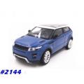Land Rover Range Rover Evoque 2011 blue 1/24 Welly NEW+boxed  #2144 instant wheels