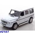 Mercedes-Benz G-class 2009 white 1/24 Welly NEW+boxed  #2161 instant wheels