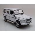 Mercedes-Benz G-class 2009 white 1/24 Welly NEW+boxed  #2161 instant wheels