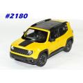 Jeep Renegade Trailhawk 2019 yellow 1:24 Welly NEW+boxed  #2180 instant wheels