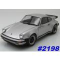 Porsche 911 Turbo 3.0 1974 silver 1/24 Welly NEW+boxed  #2198 instant wheels