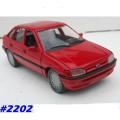 Ford Escort Mk V 1980 red 1/24 Schabak NEW+boxed  #2202 instant wheels