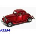 Ford Coupe 1934 red-met 1/24 MotorMax NEW+boxed  #2254 instant wheels