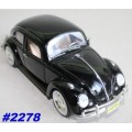 Volkswagen Beetle 1300 1966 black 1:24 Motormax NEW+boxed  #2278 instant wheels