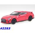 Nissan GT-R 2017 red 1/24 Bburago NEW+boxed  #2283 instant wheels