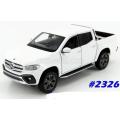 Mercedes-Benz X-class 2021  white 1/24 Welly-NEX NEW+boxed  #2326 instant wheels