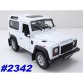 Land Rover Defender 90 1995 white 1:24 Welly NEW+boxed  #2342 instant wheels