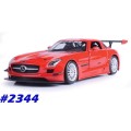 Mercedes-Benz SLS AMG GT3 red 1:24 Motormax NEW+boxed  #2344 instant wheels