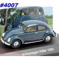 Volkswagen Beetle 1950 blue 1/43 IXO NEW+boxed  #4007 instant wheels