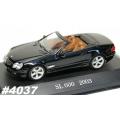 Mercedes-Benz SL 600 [R230] 2003 black 1/43 IXO NEW+boxed  #4037 instant wheels