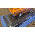 Datsun 620 1-ton Bakkie 1975 orange 1/43 IXO/Hachette #6032 instant wheels