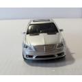 Mercedes-Benz S63 AMG 2008 silver 1/43 Rastar NEW+boxed #6039 instant wheels