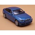 BMW 330i E90 2005 blue 1/43 Welly NEW+boxed #6040 instant wheels
