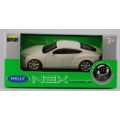 Bentley Continental GT 2015 white 1/43 Welly NEW+boxed #6043 instant wheels