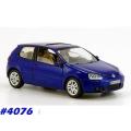 Volkswagen Golf 5, 3-door 2005 blue-met 1/43 Schuco NEW+boxed  #4076 instant wheels