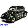 Volkswagen HIPPIE Beetle 1600 1974 1/43 Schuco NEW+boxed  #4100 instant wheels