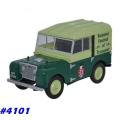 Land Rover Series 1 1948 80inch green 1/43 Oxford NEW+boxed  #4101 instant wheels