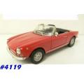 Fiat 124 Spider 1966 red 1/43 Starline NEW+boxed  #4119 instant wheels