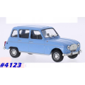 Renault 4L 1962/64 blue 1/43 IXO NEW+boxed  #4123 instant wheels