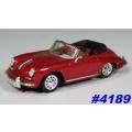 Porsche 356B Cabriolet 1960 red-met 1/43 Schuco NEWinBlister  #4189 instant wheels