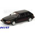 Volvo 480 ES Coupe 1986 black 1/43 Minichamps ltd edtn NEW+boxed  #4197 instant wheels