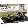 Lotus 72D No.8 F1 Fittipaldi 1972 1/43 IXO NEWinBlister  #4282 instant wheels