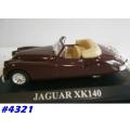 Jaguar XK140 Convertible 1956 burgundy 1/43 IXO NEWinBlister  #4321 instant wheels
