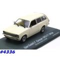 Opel Kadett C Caravan 1973 white 1/43 Minichamps NEW+boxed  #4336 instant wheels