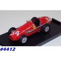 Ferrari 500 F2 1951-1953 red 1/43 Brumm NEW+showcased #4412 instant wheels