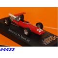 Ferrari V12 F1 Rouen 1968 red 1/43 Solido NEW+orig. showcase #4422 instant wheels