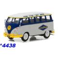 Volkswagen Type 2 - T1 Samba Bus Good Year blue/white 1:43 Greenlight New+boxed *4438 instant wheels