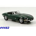 Jaguar Type E convertible 1961 dk.green 1/43 IXO NEW+showcased  #4482 instant wheels