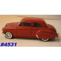 Chevrolet sedan 1950 red 1/43 Solido NEW+showcased  #4531 instant wheels