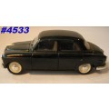 Fiat 1400 sedan 1956 black 1/43 Brumm NEW+showcased  #4533 instant wheels