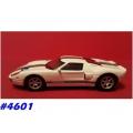 Ford GT40 2005 white/blue stripes 1/43 IXO NEWinBlister  #4601 instant wheels
