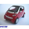 Smart fortwo red 1/43 NewRay NEW+boxed #4738 instant wheels