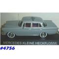 Mercedes-Benz Kleine Heckflosse 1965 grey 1/43 NEW+boxed #4756 instant wheels
