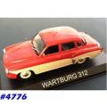 WARTBURG 312 1965 1/43 IXO NEWinBlister  4776 instant wheels