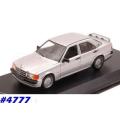 Mercedes-Benz 190E2.3 16V 1987 silver 1/43 GTI-collectn NEW+boxed  #4777 instant wheels