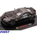 Ferrari 599XX 2009 black 1/43 HotWheels-ELITE NEW+boxed  #4857 instant wheels