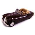 Jaguar XK 140 convertible 1956 burgundy 1/43 IXO NEWinBlister #4992 instant wheels